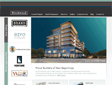 Tablet Screenshot of birchwoodproperties.ca